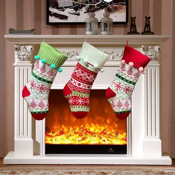 Christmas Socks Gift Bag Elk Knitted Jacquard Christmas Decoration Socks Knitted Wool Socks Christmas Candy Bag
Christmas Socks Gift Bag Elk Knitted Jacquard Christmas Decoration Socks Knitted Wool Socks Christmas Candy Bag
