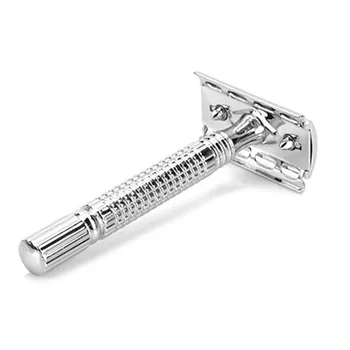2020 Men'S Traditional Double-Edge Blade Safety Razor Hair Beard Silver Manual Shaver Men Shaving Barber Tool G0220
2020 Men'S Traditional Double-Edge Blade Safety Razor Hair Beard Silver Manual Shaver Men Shaving Barber Tool G0220