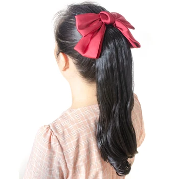 Natural Wave Ponytail Extension With Butterfly Clip in Hair Extensions For Women Synthetic Fake Hairpiece Pony Tail Wrap Around
Natural Wave Ponytail Extension With Butterfly Clip in Hair Extensions For Women Synthetic Fake Hairpiece Pony Tail Wrap Around
