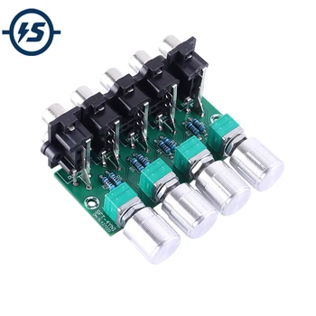Mini Stereo 4-Channel Selector Lossless Audio Signal Mixer 4-Input and 1-Output Adjustable Volume
Mini Stereo 4-Channel Selector Lossless Audio Signal Mixer 4-Input and 1-Output Adjustable Volume