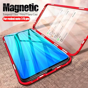 Double-sided Magnetic 360 Full Protect Case For Redmi Note 8 Pro Tempered Glass Back Cover for Xiaomi Note 8 Redmi Note 7 Case
Double-sided Magnetic 360 Full Protect Case For Redmi Note 8 Pro Tempered Glass Back Cover for Xiaomi Note 8 Redmi Note 7 Case