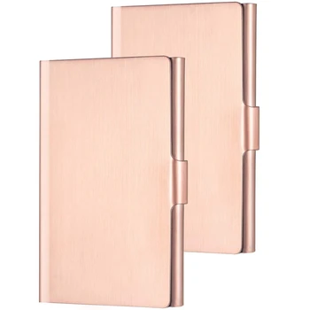 2 Pack Unisex Business Card Holder Stainless Steel Card Container Case for Credit Card Name Card ID Card
2 Pack Unisex Business Card Holder Stainless Steel Card Container Case for Credit Card Name Card ID Card