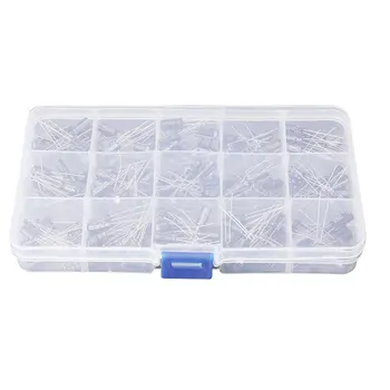 200pcs DIY 15 Values 0.1uF-220uF Electrolytic Capacitor Organization Storage Capacitors Assortment Box Kit
200pcs DIY 15 Values 0.1uF-220uF Electrolytic Capacitor Organization Storage Capacitors Assortment Box Kit