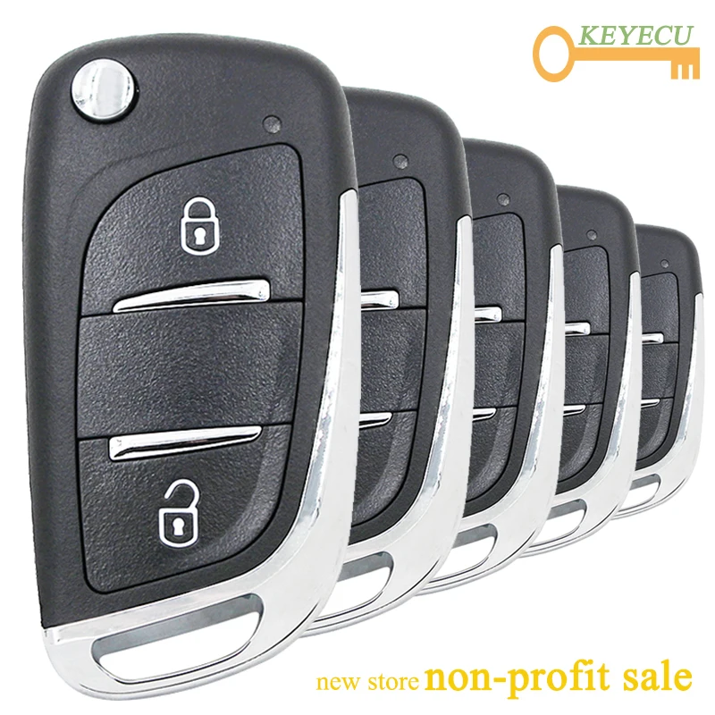 KEYECU 5Pieces KEYDIY B Series B11-2 Universal Remote Control Car Key - 2 Button - for KD900 URG200 KD-X2 Mini KD Key Programmer
KEYECU 5Pieces KEYDIY B Series B11-2 Universal Remote Control Car Key - 2 Button - for KD900 URG200 KD-X2 Mini KD Key Programmer