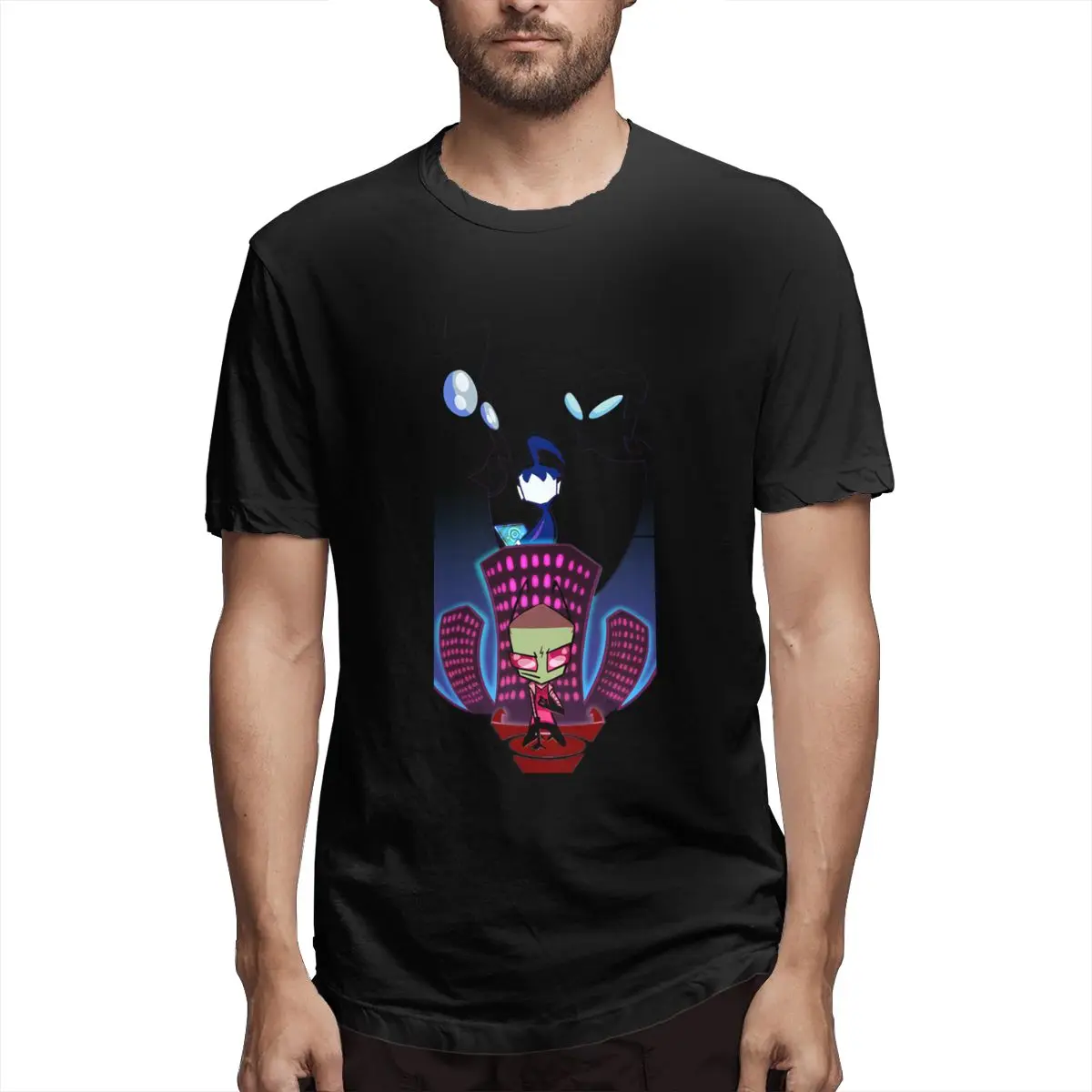 2019 Men's Short Sleeve T-shirt 3D Print t shirt Art Invader Zim Cotton Funny T-shirt homme Top Tees
2019 Men's Short Sleeve T-shirt 3D Print t shirt Art Invader Zim Cotton Funny T-shirt homme Top Tees