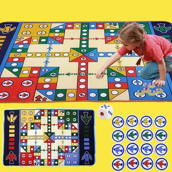 The Toys Flight Chess Game Pad Cartoon Baby Play Mat LDPE Mat for Children Climbing Crawling Pad Kids Rug Baby Mats
The Toys Flight Chess Game Pad Cartoon Baby Play Mat LDPE Mat for Children Climbing Crawling Pad Kids Rug Baby Mats
