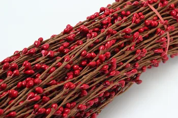 40cm Artificial Berries Vines Red Bean Branches Hand-Woven Garland Bracelet Making Materials
40cm Artificial Berries Vines Red Bean Branches Hand-Woven Garland Bracelet Making Materials