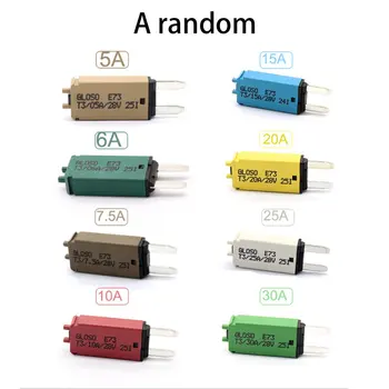 12 / 24V Car Overload Protector Random Sent Car Sedan Fuse Chip Overheating Overcurrent Car Overload Protector 6A Manual
12 / 24V Car Overload Protector Random Sent Car Sedan Fuse Chip Overheating Overcurrent Car Overload Protector 6A Manual