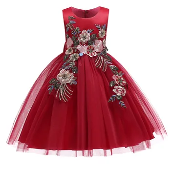 Flower Girls Dress Carnival Party Kids Dresses For Girls Elegant Princess Dress Children Clothing Satin Stitching Mesh Dress
Flower Girls Dress Carnival Party Kids Dresses For Girls Elegant Princess Dress Children Clothing Satin Stitching Mesh Dress