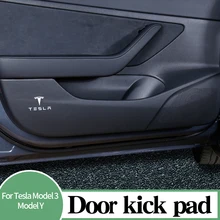 Door Kick Pad For Tesla Model 3 Model Y PU Wear-resistant Scratch Resistant Car Protection Interior Accessories 4PCS
Door Kick Pad For Tesla Model 3 Model Y PU Wear-resistant Scratch Resistant Car Protection Interior Accessories 4PCS