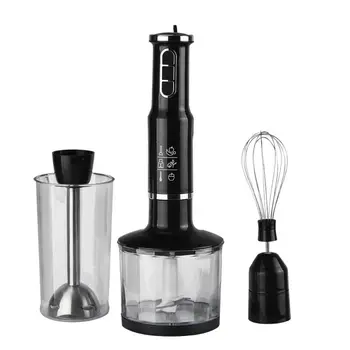 4 in 1 Multi-Purpose Immersion Blender 3-Speed Hand Blender with Leaf Stainless Steel Blades for Baby Food Juices Sauces
4 in 1 Multi-Purpose Immersion Blender 3-Speed Hand Blender with Leaf Stainless Steel Blades for Baby Food Juices Sauces