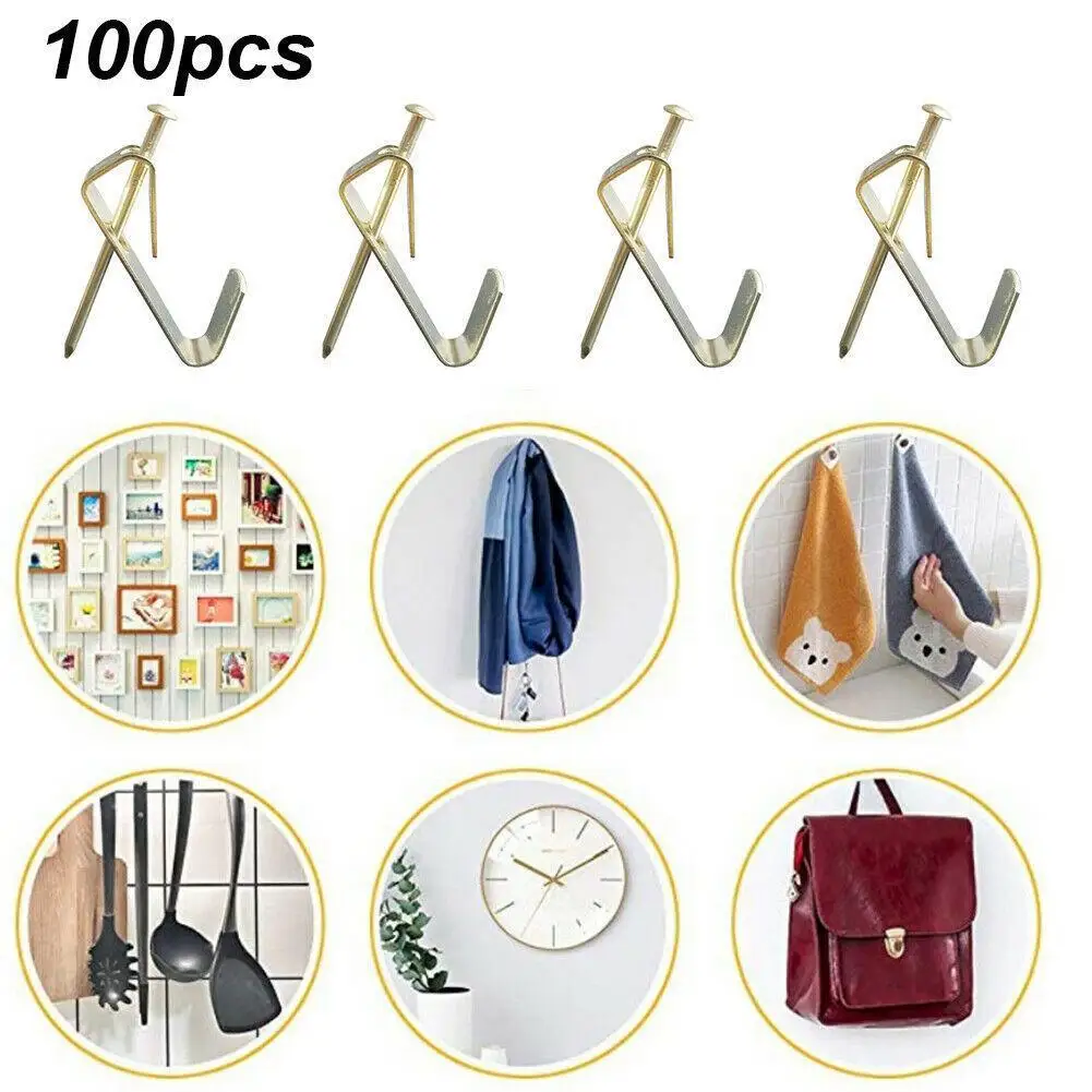 Heavy Duty Picture Hangers with Nails,Picture Photo Hanging Large Kit on Hanging Hooks Hardware Frame Picture Drywall/Woode N1J1
Heavy Duty Picture Hangers with Nails,Picture Photo Hanging Large Kit on Hanging Hooks Hardware Frame Picture Drywall/Woode N1J1