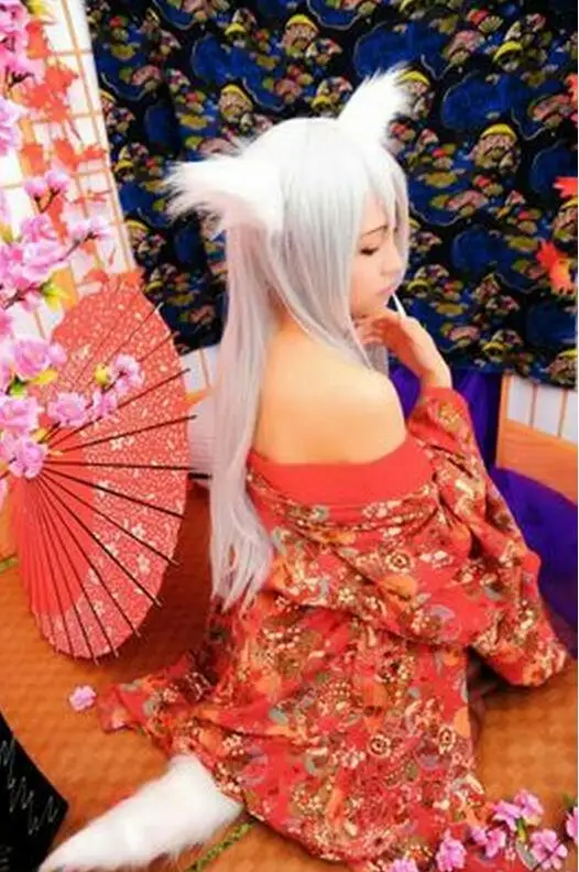 Cosplay&ware Anime Cosplay Props Fox Ears And Tail Set Spice Wolf Plush Long Fur Neko Party Halloween Costume Accessories 17 Cosplay&ware Anime Cosplay Props Fox Ears And Tail Set Spice Wolf Plush Long Fur Neko Party Halloween Costume Accessories -Zentai shop online H431f39d57b524163a52c5cd2f1bba767J.jpg