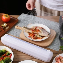 Slide Knife Cling Film Cutter Household Kitchen Utensil with Suction Cup Cling Film Box Cutting Box Cutting Tin Foil Divider
Slide Knife Cling Film Cutter Household Kitchen Utensil with Suction Cup Cling Film Box Cutting Box Cutting Tin Foil Divider