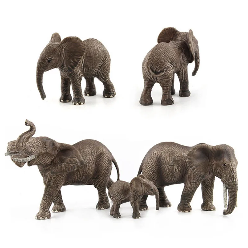 Elephant model animal park wild animal model simulation children toy elephant family of three
Elephant model animal park wild animal model simulation children toy elephant family of three