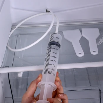 Refrigerator Drainage Dredger Stainless Steel Hose Suction Cylinder Syringe 100ml Household Cleaning Appliances
Refrigerator Drainage Dredger Stainless Steel Hose Suction Cylinder Syringe 100ml Household Cleaning Appliances