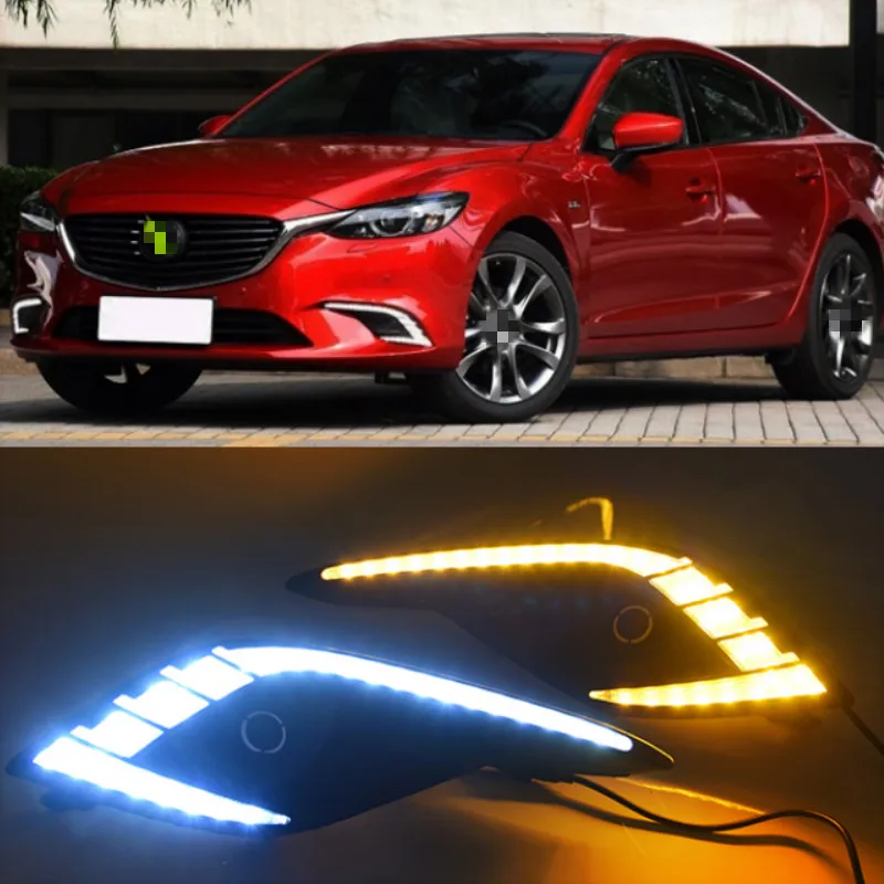 Дневные ходовые огни для Mazda 6 Atenza, светодиодный ные Противотуманные фары DRL, противотуманные фары, желтые лампы указателя поворота для Mazda 6 Atenza 2016, 2017, 2018
Дневные ходовые огни для Mazda 6 Atenza, светодиодный ные Противотуманные фары DRL, противотуманные фары, желтые лампы указателя поворота для Mazda 6 Atenza 2016, 2017, 2018