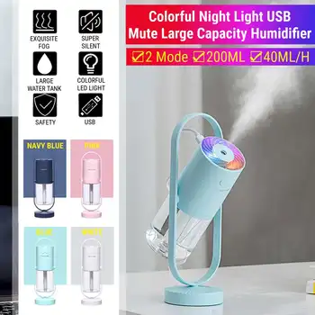 200ml USB Air Humidifier with LED Lights Ultrasonic Aroma Diffuser Mist Maker Mini Office Air Purifier Home Bedroom
200ml USB Air Humidifier with LED Lights Ultrasonic Aroma Diffuser Mist Maker Mini Office Air Purifier Home Bedroom