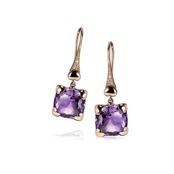 Luxury and delicate S925 love heart-shaped two-color purple geometric jewelry ladies engagement wedding gift earrings
Luxury and delicate S925 love heart-shaped two-color purple geometric jewelry ladies engagement wedding gift earrings