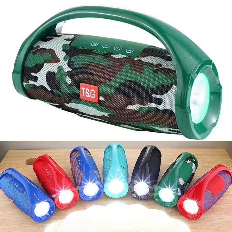 Bluetooth Wireless Speaker Portable Flashlight Outdoor Loudspeaker Music Column Support TF FM MP3 Player Subwoofer Bass
Bluetooth Wireless Speaker Portable Flashlight Outdoor Loudspeaker Music Column Support TF FM MP3 Player Subwoofer Bass
