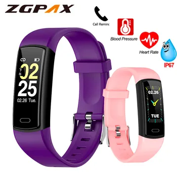 New IP67 Waterproof Smart bracelet Fitness Tracker Sport With Sleep Heart Rate Monitor Color Screen Smart Wristband Men Women
New IP67 Waterproof Smart bracelet Fitness Tracker Sport With Sleep Heart Rate Monitor Color Screen Smart Wristband Men Women