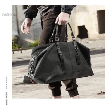 Bison Denim Fashion Brand Travel Bag Men Hand Luggage Travel Duffle Bags Nylon Weekend Bags Multifunctional Travel Bags 
Bison Denim Fashion Brand Travel Bag Men Hand Luggage Travel Duffle Bags Nylon Weekend Bags Multifunctional Travel Bags