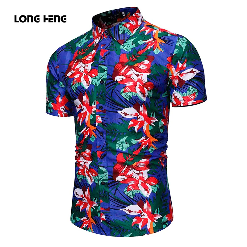 LONGHENG 2020 Men's Slim fit Flower Printed Shirts Male Short Sleeve Floral Shirt Men Basic Tops Casual Plus Size Shirts
LONGHENG 2020 Men's Slim fit Flower Printed Shirts Male Short Sleeve Floral Shirt Men Basic Tops Casual Plus Size Shirts