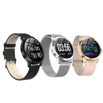 

2020 New CF18 Smart Watch OLED Color Screen IP67 Blood Pressure Oxygen Heart Rate Monitor Men Women Smartwatch Smart Band