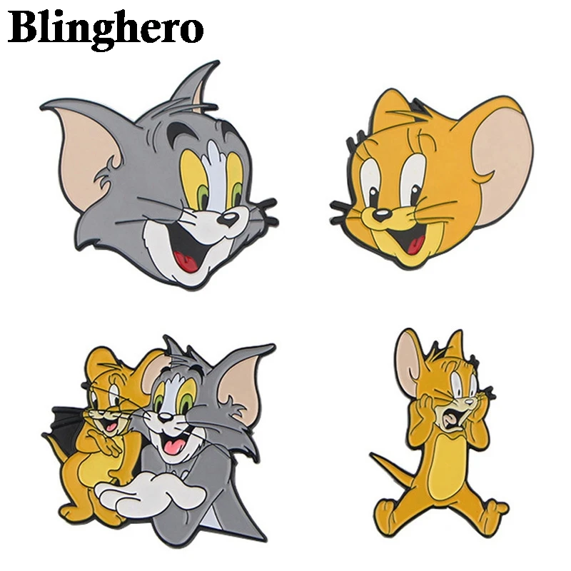 CA356 Cat and Mouse Cute Pins Metal Brooches and Pins Enamel Pin for Backpack/Bag Badge Brooch T-shirt Collar Jewelry 1pcs
CA356 Cat and Mouse Cute Pins Metal Brooches and Pins Enamel Pin for Backpack/Bag Badge Brooch T-shirt Collar Jewelry 1pcs