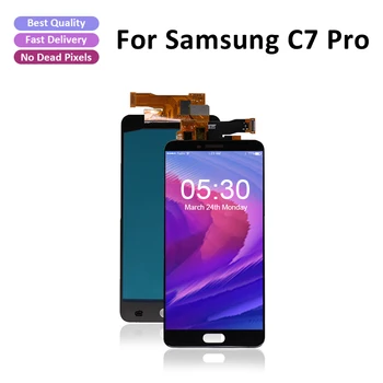 LCD Screen For Samsung For Galaxy C7 Pro C7010 LCD Display Touch Digitizer Assembly For Samsung C7 PRO LCD Screen Display
LCD Screen For Samsung For Galaxy C7 Pro C7010 LCD Display Touch Digitizer Assembly For Samsung C7 PRO LCD Screen Display