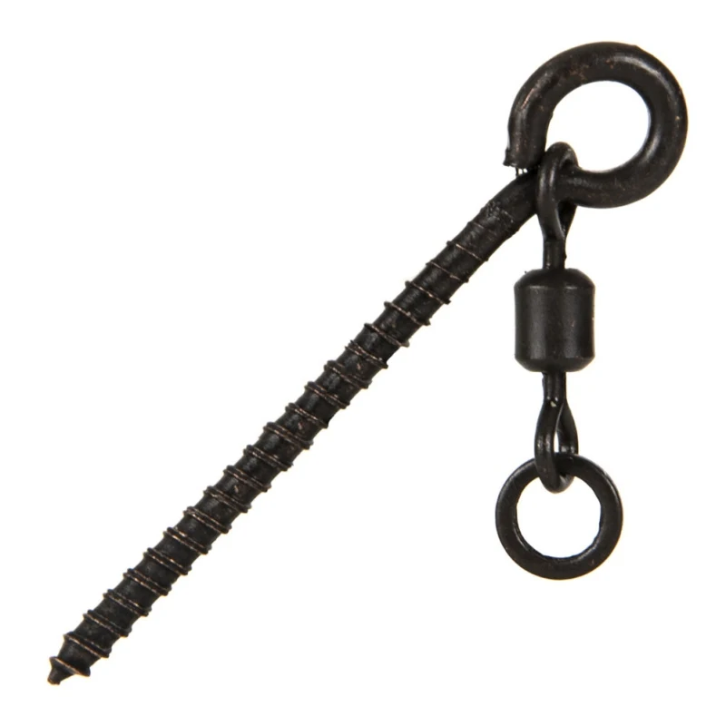 10pcs Carp Fishing Ring Swivel With Bait Screws For Pop-up Zig Foam Matte Black Fishing Tackle Rig Accessories Terminal Tackle
10pcs Carp Fishing Ring Swivel With Bait Screws For Pop-up Zig Foam Matte Black Fishing Tackle Rig Accessories Terminal Tackle