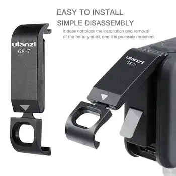 For Ulanzi G8-7 Gopro 8 Battery Cover Removable Type-C Charging Port Adapter For Gopro 8 52MM Filter Adapter
For Ulanzi G8-7 Gopro 8 Battery Cover Removable Type-C Charging Port Adapter For Gopro 8 52MM Filter Adapter