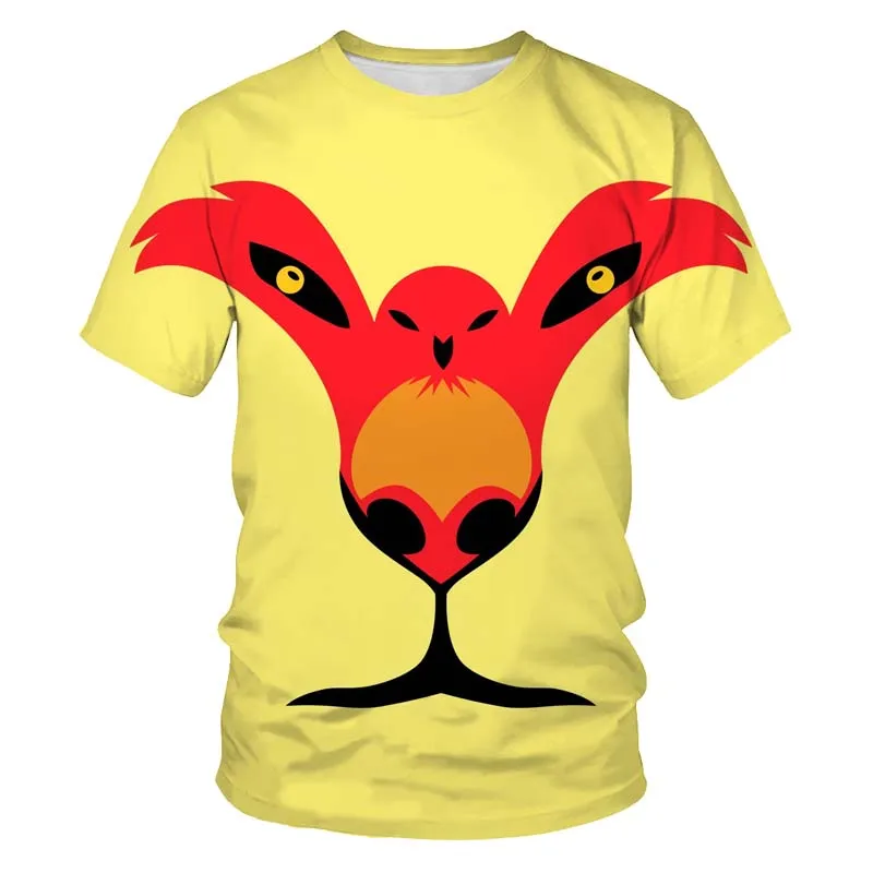 Cool Cartoons Animal Lion Face Men's T-shirt Like Bird or Lion 3D Printe Loose Fashion Tiger Casual Harajuku Oversized T Shirt
Cool Cartoons Animal Lion Face Men's T-shirt Like Bird or Lion 3D Printe Loose Fashion Tiger Casual Harajuku Oversized T Shirt