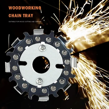 Wood Carving Disc Carpenter Wood Cutting Chain Saw Blade Engraving Rotary Tool Cutting Disc for Woodworking Rotary Tool 
Wood Carving Disc Carpenter Wood Cutting Chain Saw Blade Engraving Rotary Tool Cutting Disc for Woodworking Rotary Tool