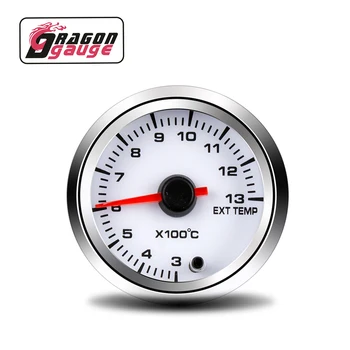 「DRAGON」 52MM Exhaust Temperature Meter EGT Gauge 0 ~ 13 × 100 ℃ 7 Colors Changes High-grade Instrument for 12V Car Universal
「DRAGON」 52MM Exhaust Temperature Meter EGT Gauge 0 ~ 13 × 100 ℃ 7 Colors Changes High-grade Instrument for 12V Car Universal