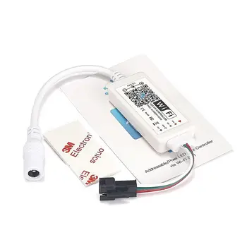 WIFI Wireless Controller DC5V 12V 24V RGB RGBW Music RF LED Controller for 5050 WS2811 WS2812B Pixel LED Strip Magic Home
WIFI Wireless Controller DC5V 12V 24V RGB RGBW Music RF LED Controller for 5050 WS2811 WS2812B Pixel LED Strip Magic Home