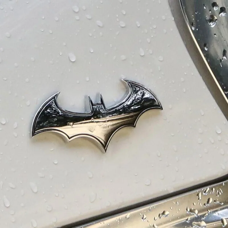Фото Автомобильный Стайлинг 3D металлический летучая мышь значок наклейка для Chevrolet