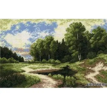 637 Set for embroidery Hobby & Pro's Meadow's 31*20 cm 
637 Set for embroidery Hobby & Pro's Meadow's 31*20 cm