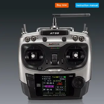 2.4G Helicopter Fixed-wing Black Sheep Tuner R9ds Receiver At9s Pro Remote Control 2.4G Model Airplane Controller
2.4G Helicopter Fixed-wing Black Sheep Tuner R9ds Receiver At9s Pro Remote Control 2.4G Model Airplane Controller
