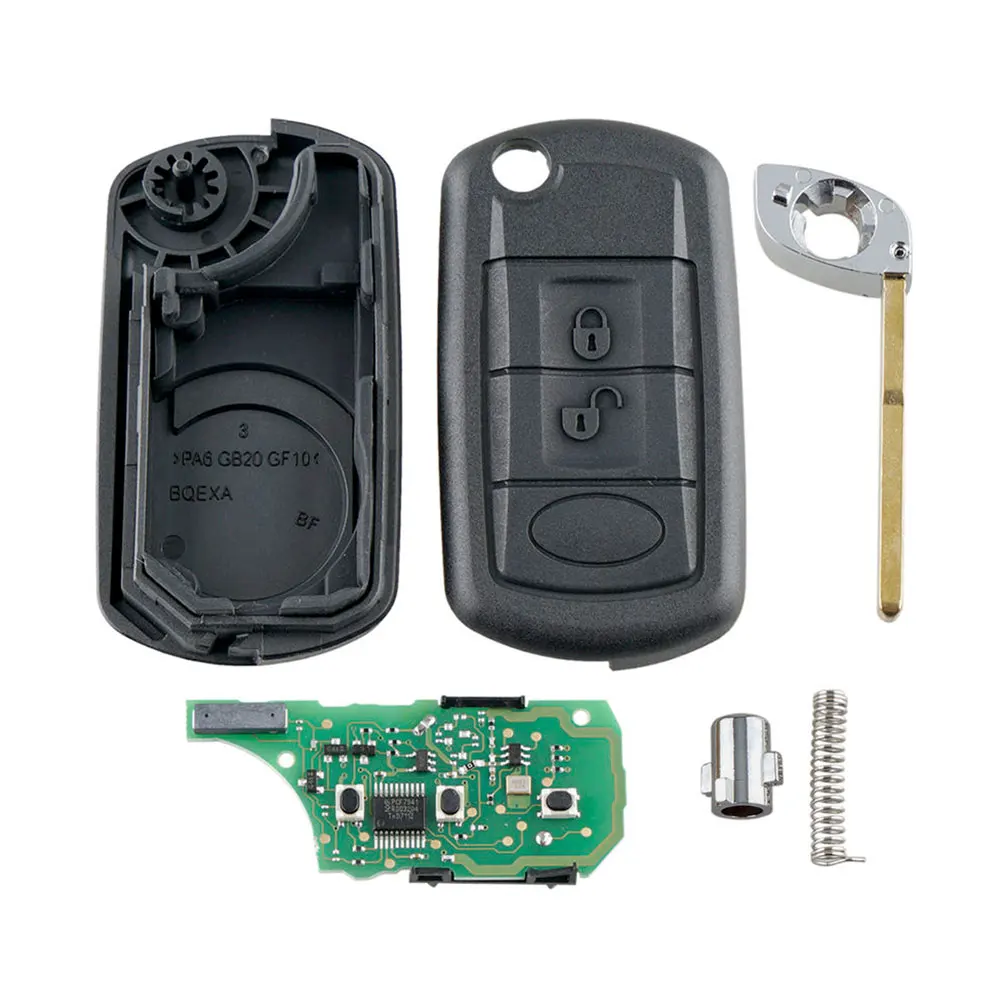 433MHz 3 Buttons Flip Folding Remote Control Key Remote Car Key Fob For RANGE ROVER Sport Land Rover Discovery
433MHz 3 Buttons Flip Folding Remote Control Key Remote Car Key Fob For RANGE ROVER Sport Land Rover Discovery