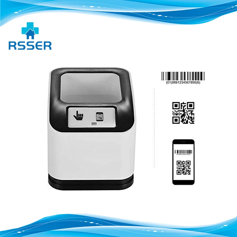 2D/1D Barcode Scanner Screen CMOS Desktop Barcode Reader USB RS232 Bar Code Scanner for Retail Supermarket QR Payment Scanning
2D/1D Barcode Scanner Screen CMOS Desktop Barcode Reader USB RS232 Bar Code Scanner for Retail Supermarket QR Payment Scanning