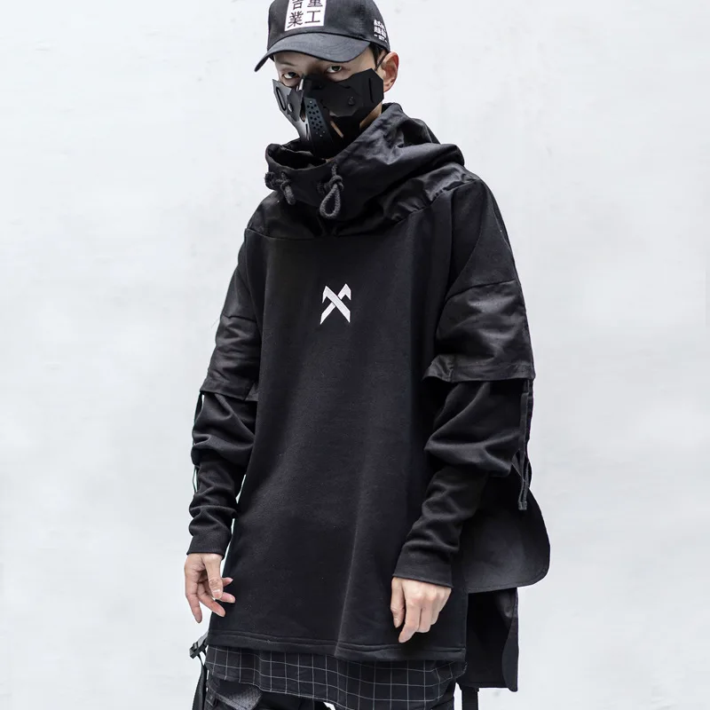 E-BAIHUI Japanese Streetwear Man Hoodies Hip Hop Embroideried Pullover Patchwork Fake Two Darkwear Tops Techwear Hoodies Q092301
E-BAIHUI Japanese Streetwear Man Hoodies Hip Hop Embroideried Pullover Patchwork Fake Two Darkwear Tops Techwear Hoodies Q092301
