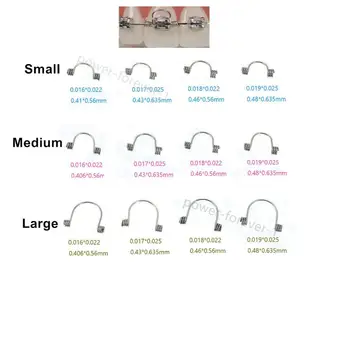 20 Pieces Dental Torque Spring Rectangular Anterior Archwire Orthodontic Brackets Springs Wires 16x22 17x25 18x22 19x25 LMS
20 Pieces Dental Torque Spring Rectangular Anterior Archwire Orthodontic Brackets Springs Wires 16x22 17x25 18x22 19x25 LMS