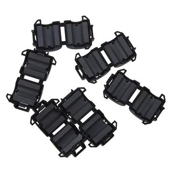 6 Pcs Black 8mm Dia Cord Ferrite Core Noise Suppressor Filters 
6 Pcs Black 8mm Dia Cord Ferrite Core Noise Suppressor Filters