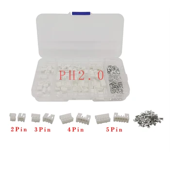 230PCS PH2.0 2P 3 P 4Pin 5 Pin 2.0mm Pitch Terminals Kits Connectors PH 2.0 Terminal Kit Housing Pin Header JST Wire Connector
230PCS PH2.0 2P 3 P 4Pin 5 Pin 2.0mm Pitch Terminals Kits Connectors PH 2.0 Terminal Kit Housing Pin Header JST Wire Connector