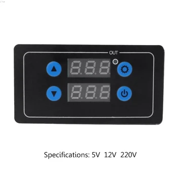 0.1s - 999h Countdown Timer Programmable Cycle Control Module Time Dalay Relay 5V/12V/220V Optional Voltage L29K
0.1s - 999h Countdown Timer Programmable Cycle Control Module Time Dalay Relay 5V/12V/220V Optional Voltage L29K