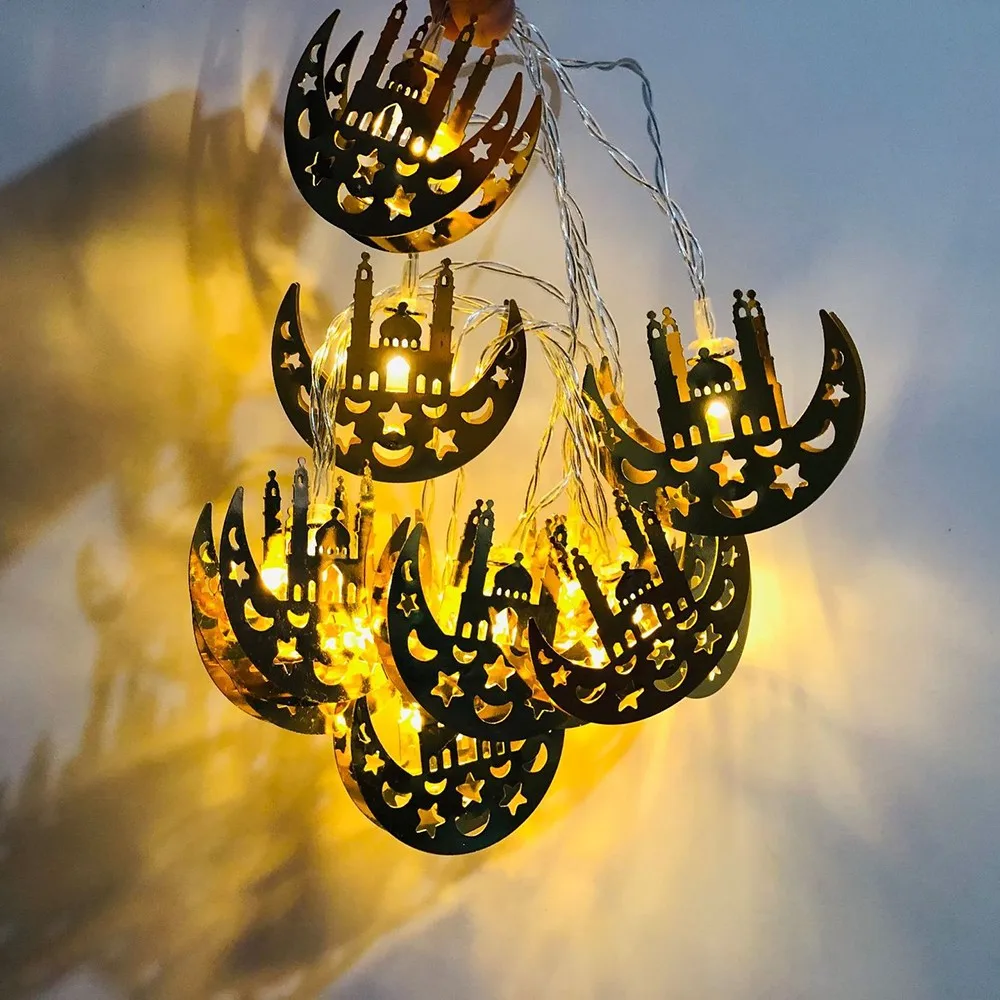 Hot Sale LED Wrought Iron Moon Castle Light String Palace Decor Pendant Lighting Muslim Eid Illuminate Moon Castle Light String
Hot Sale LED Wrought Iron Moon Castle Light String Palace Decor Pendant Lighting Muslim Eid Illuminate Moon Castle Light String