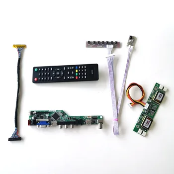 For M170E5-L0C/L0E T.V56 controller board 4CCFL 30Pin LVDS LCD display panel Remote+Inverter+keyboard VGA HDMI AV USB RF DIY kit
For M170E5-L0C/L0E T.V56 controller board 4CCFL 30Pin LVDS LCD display panel Remote+Inverter+keyboard VGA HDMI AV USB RF DIY kit