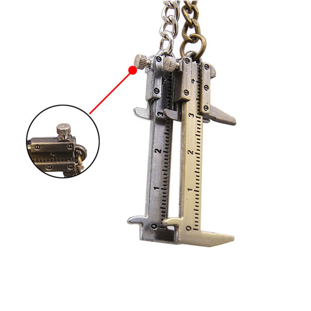 0-40mm Protable Mini Vernier Caliper Measurement Model Key Chain Measuring Zinc Alloy Stylish Key Chain For Woodworking Tools
0-40mm Protable Mini Vernier Caliper Measurement Model Key Chain Measuring Zinc Alloy Stylish Key Chain For Woodworking Tools