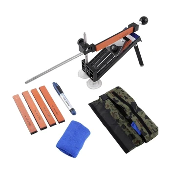Professional Knife Sharpener Sharpening Fix Fixed Angle Knife Sharpener, Fix-Angle Sharpening Frame with 4 Whetstone
Professional Knife Sharpener Sharpening Fix Fixed Angle Knife Sharpener, Fix-Angle Sharpening Frame with 4 Whetstone